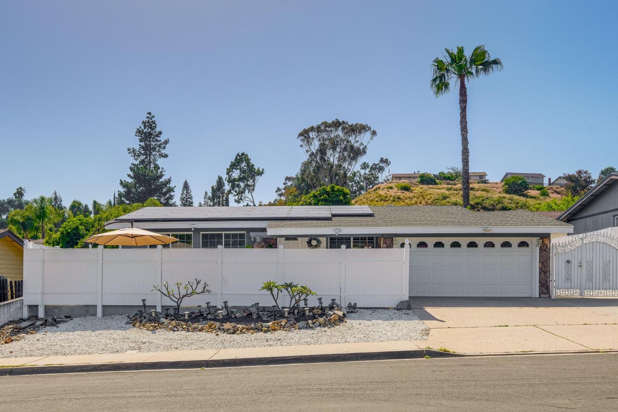 Peaceful Poway Vacation Rental Near Shops And Dining Exterior photo